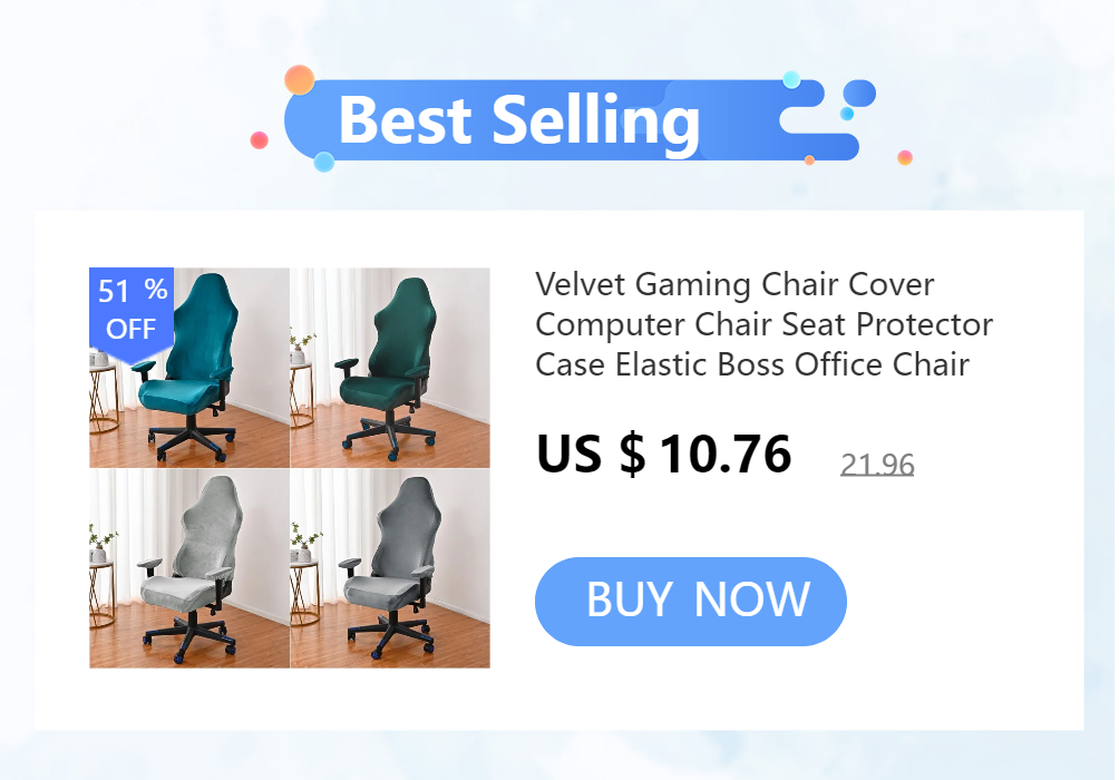 Velvet Shell Chair Cover Stretch Armless Dining Chair Covers Solid Color Elastic Bar Dining Seat Cover Home Hotel Party Banquet
