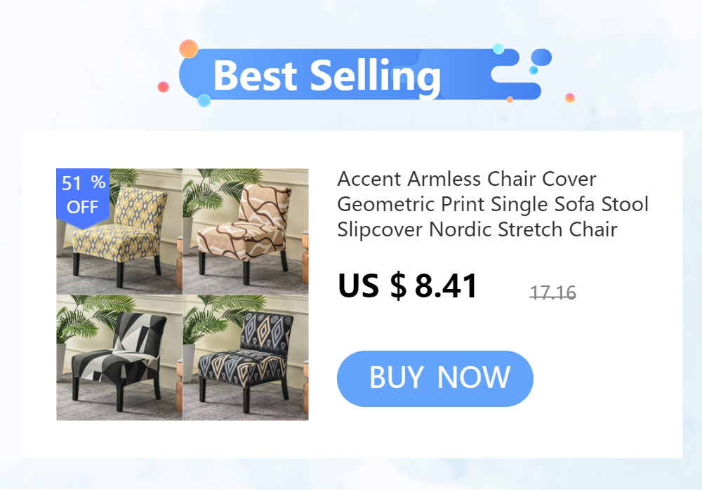 Velvet Shell Chair Cover Stretch Armless Dining Chair Covers Solid Color Elastic Bar Dining Seat Cover Home Hotel Party Banquet