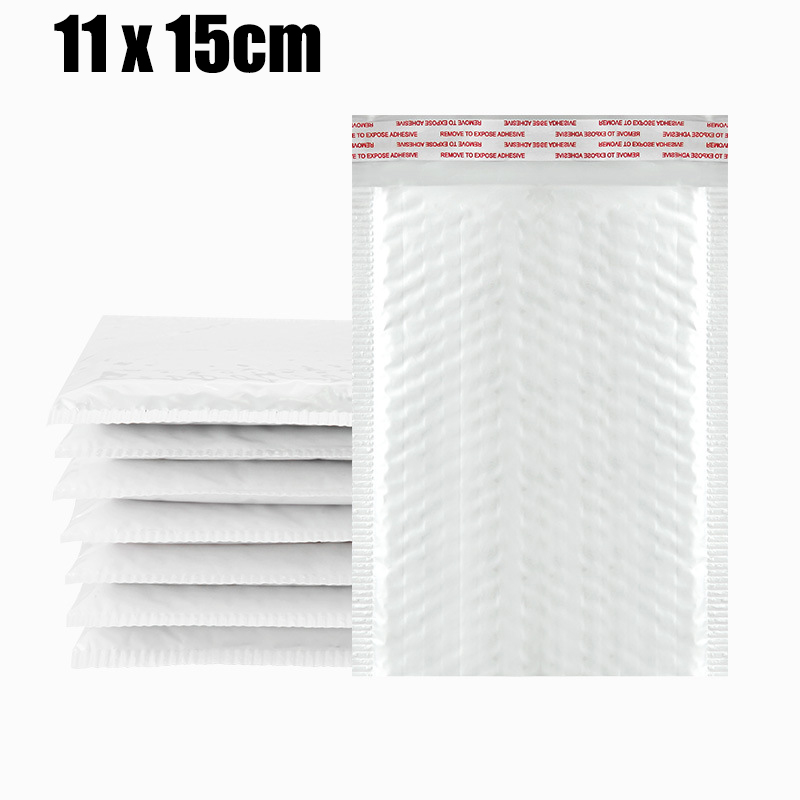 10-50Pcs Bubble Envelopes White Foam Shipping Bags Poly Bubble Mailers Pad Self Seal Packing Bags 11cm 15cm 23cm Wholesale