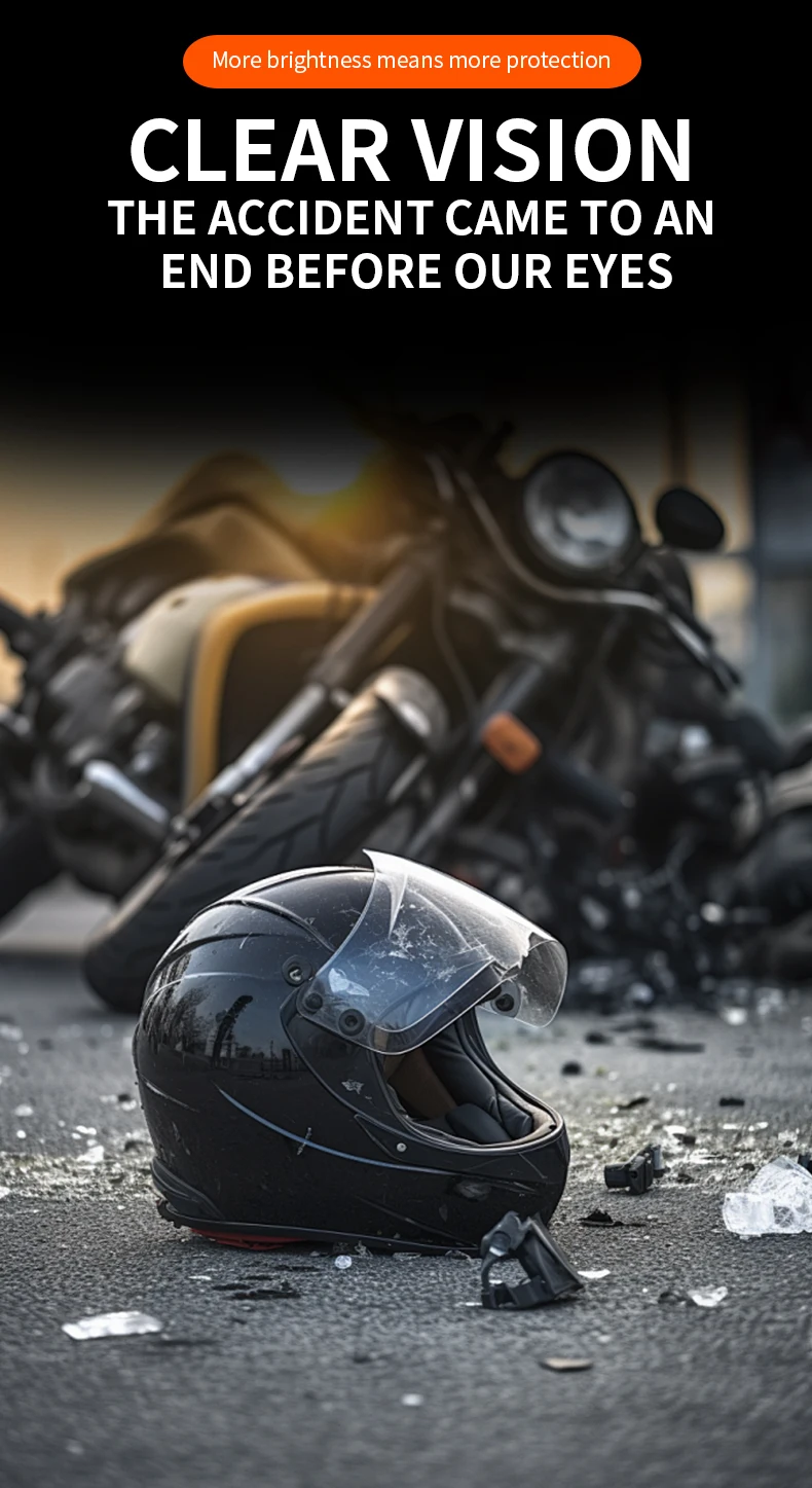 Motorcycle LED Spotlight Electric Vehicle Paving Lens High and Low Beam Tangent Integral Headlamp Auxiliary Lamp Headlamp