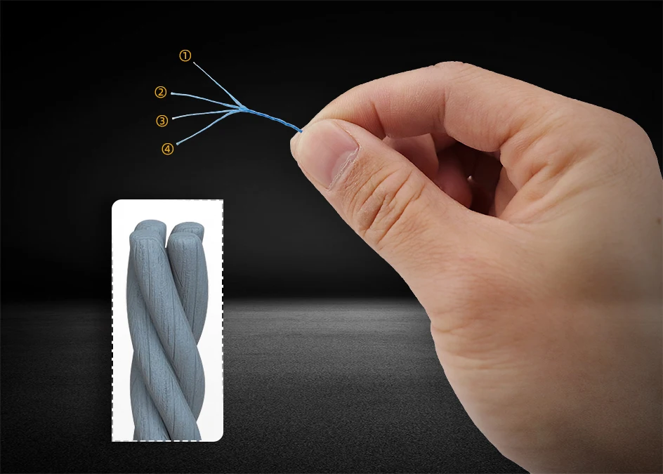 JOF 4 Strands Braided Fishing Line Multifilament 300M 500M 1000M Carp Fishing Japanese Braided Wire All For Fishing Accessories