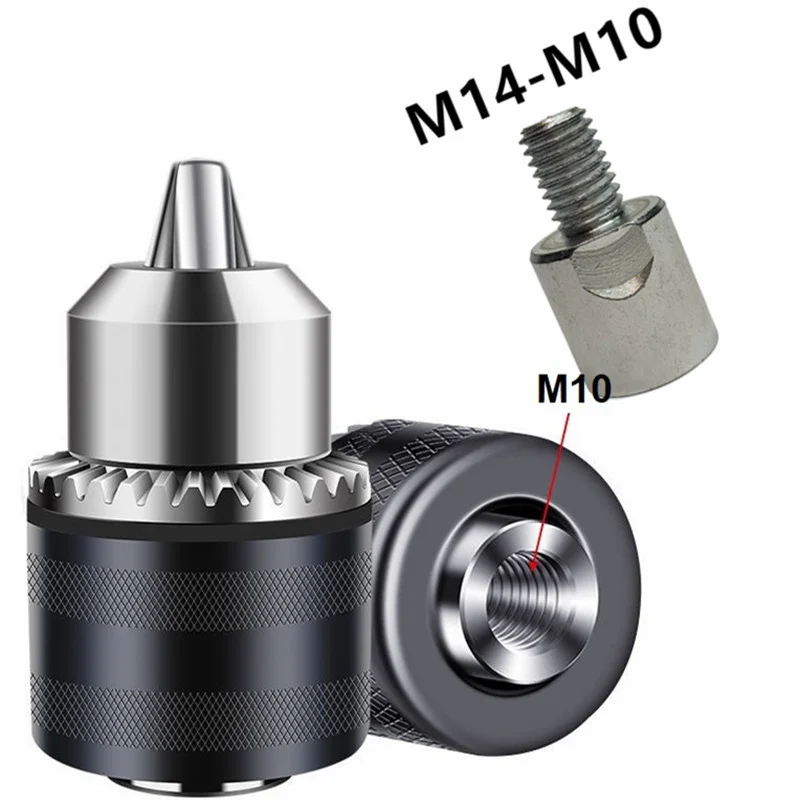 M10 Angle Grinder Electric Hand Drill Socket Chuck Conversion Collet Quick Change M14 to M10 Convert Adapter 125 100 Type