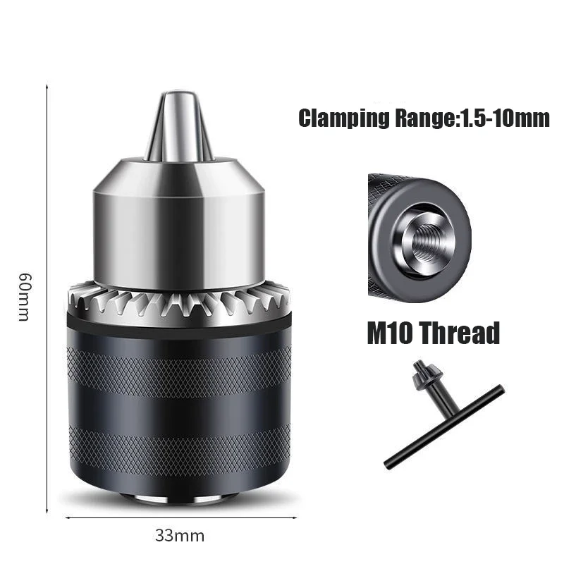 M10 Angle Grinder Electric Hand Drill Socket Chuck Conversion Collet Quick Change M14 to M10 Convert Adapter 125 100 Type
