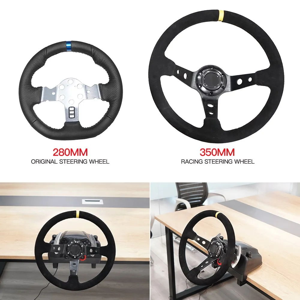 Universal 13/14inch game Steering Wheel Adapter Plate 70mm Racing PCD game Modification For Logitech G29 G920 G923