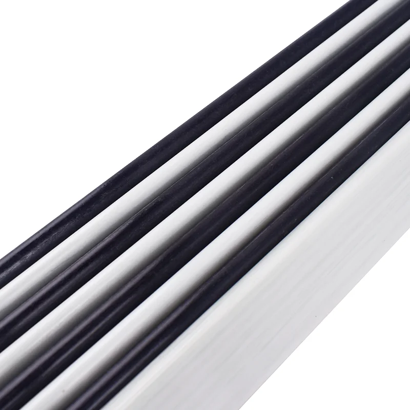 2Pcs Fiberglass Bow Limbs DIY Bow Accessory 30-50Ibs High Strength 5mmx30mmx600mm for Archery Hunting Shooting