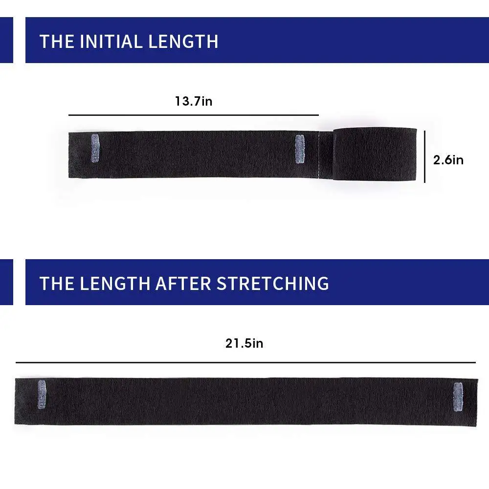 Disposable Paper Barber Neck Strips Professional Stretchy Paper Neck Band for Salon Haircut Styling Tools