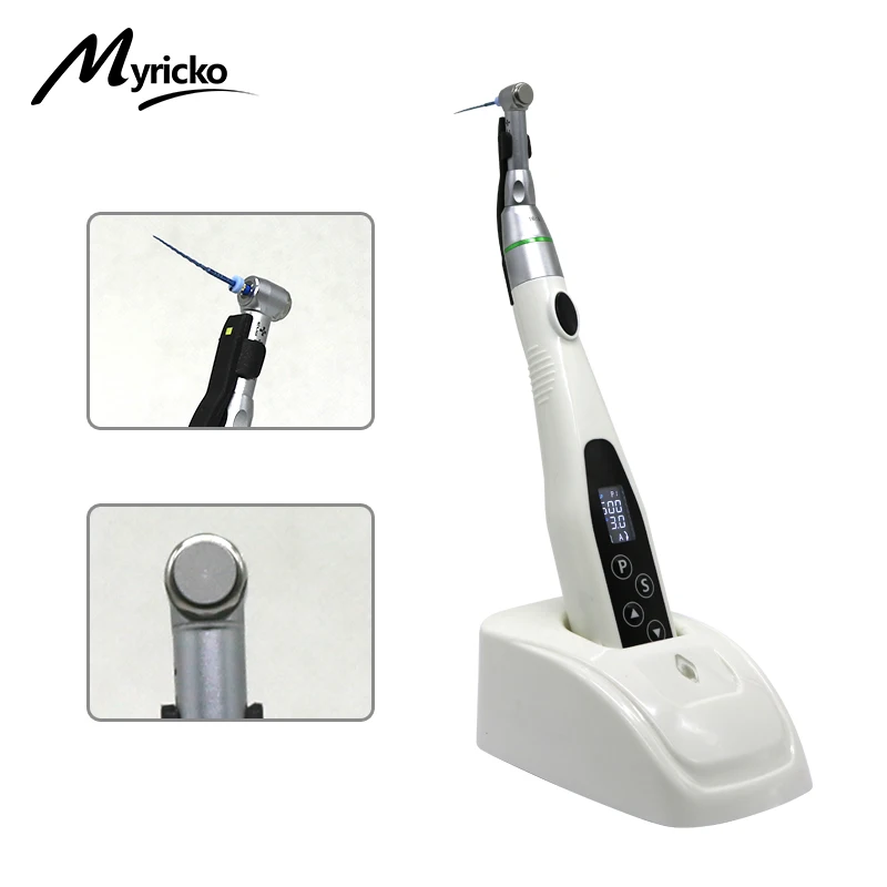 EndoMotor 16:1 Dental Reduction Equipment Wireless Endo With LED Light Imported Motor Root Canal Instrument Dentist Tips