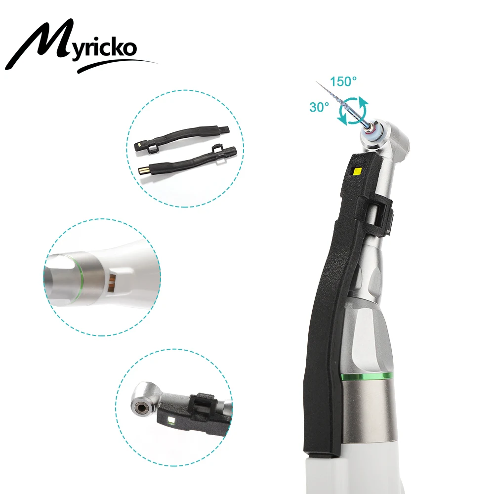EndoMotor 16:1 Dental Reduction Equipment Wireless Endo With LED Light Imported Motor Root Canal Instrument Dentist Tips