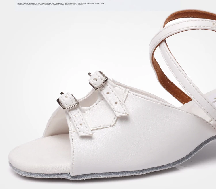 New Girls Ballroom Latin Dance Shoes Women Children's Dance Shoes Women Professional Child/Kids/Salsa Practice Shoes Sandal