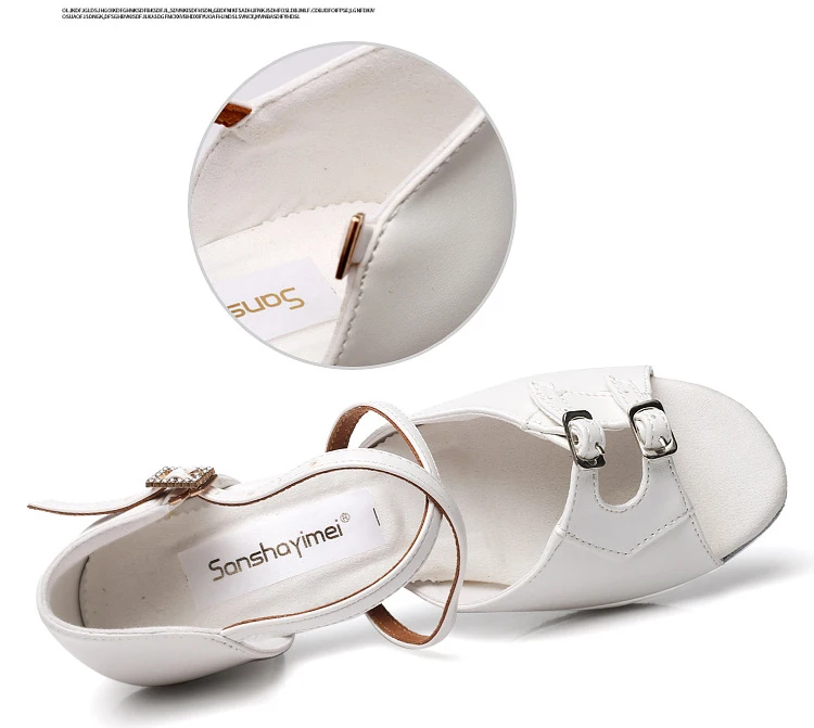 New Girls Ballroom Latin Dance Shoes Women Children's Dance Shoes Women Professional Child/Kids/Salsa Practice Shoes Sandal
