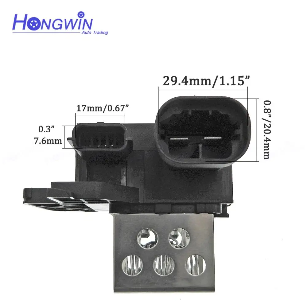 Genuine No.:255503792R Radiator Fan Blower Motor Resistance Fits Dacia Logan Mcv II Duster Sandero Renault Clio IV 255509263R