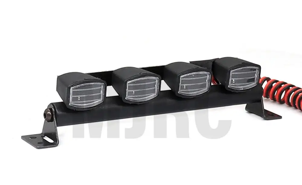 Rc Tracked Truck Body Shell Roof Light Remote Control Car Led Light Strip For Trx-4 Trx4 Axial Scx10 Ii 90046 D90 Rc4wd D110