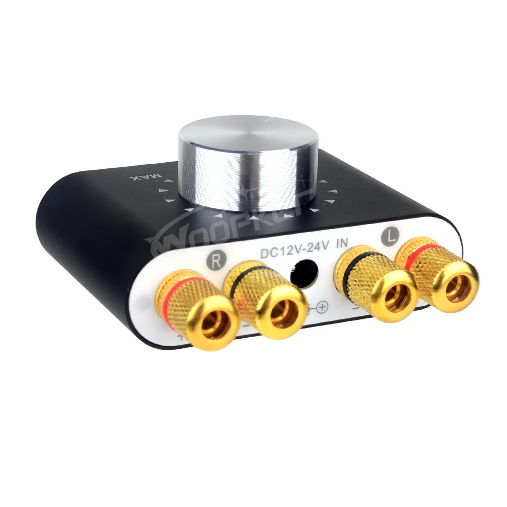 Woopker Digital Audio Amplifier X24 Tpa3116 50Wx2 Hifi Stereo Home Audio Receiver Power AMP Bluetooth 5.0 Sound Amplifiers