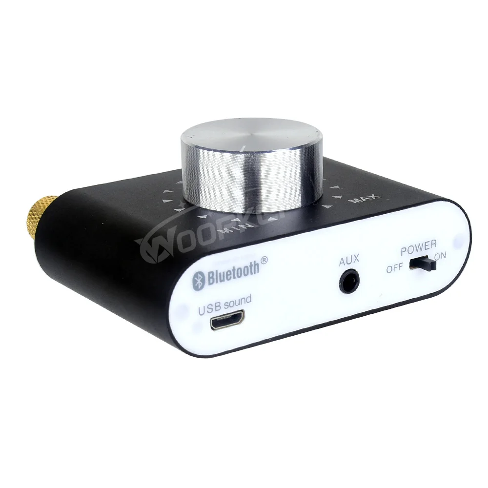 Woopker Digital Audio Amplifier X24 Tpa3116 50Wx2 Hifi Stereo Home Audio Receiver Power AMP Bluetooth 5.0 Sound Amplifiers