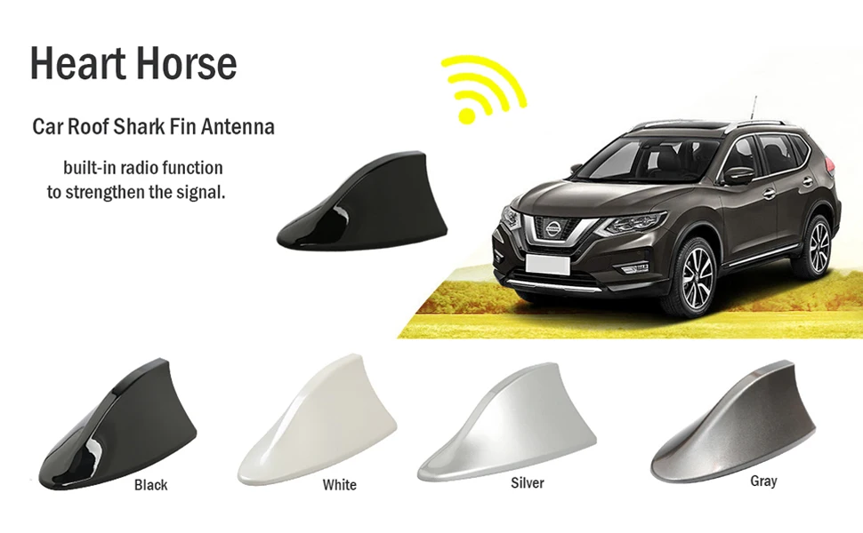 shark antenna car radio aerials for Nissan Qashqai X-Trail x trail accessories j10 j11 t31 t32 2011 2012 2017 2018