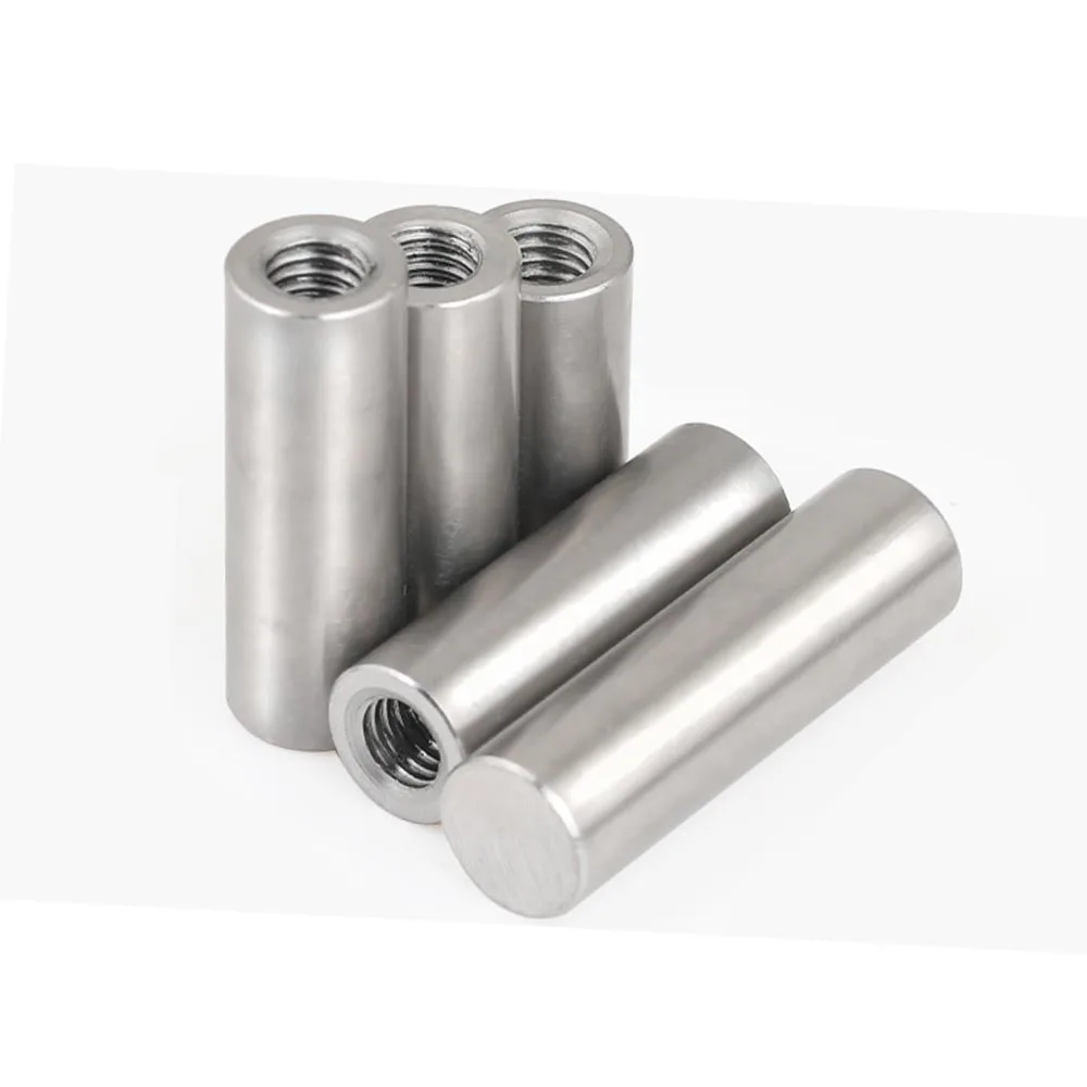 1/2/5pcs M2 M2.5 M3 M4 M5 M6 M8 304 Stainless Steel Molding Embedded Internal Thread Bearing Cylindrical Position Roll Dowel Pin