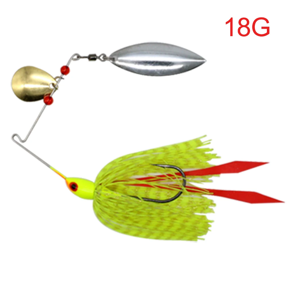 Mycena 16G&18G&21G Spinner Bait Bass Jig Chatter Bait Fishing Lure Chatterbait Fishing Kit Wobblers for Bass Fishing Tackle