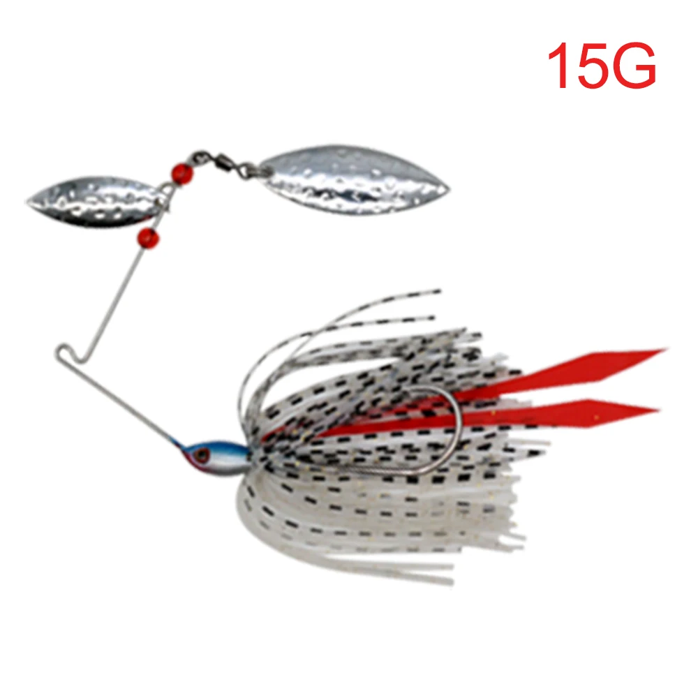 Mycena 16G&18G&21G Spinner Bait Bass Jig Chatter Bait Fishing Lure Chatterbait Fishing Kit Wobblers for Bass Fishing Tackle