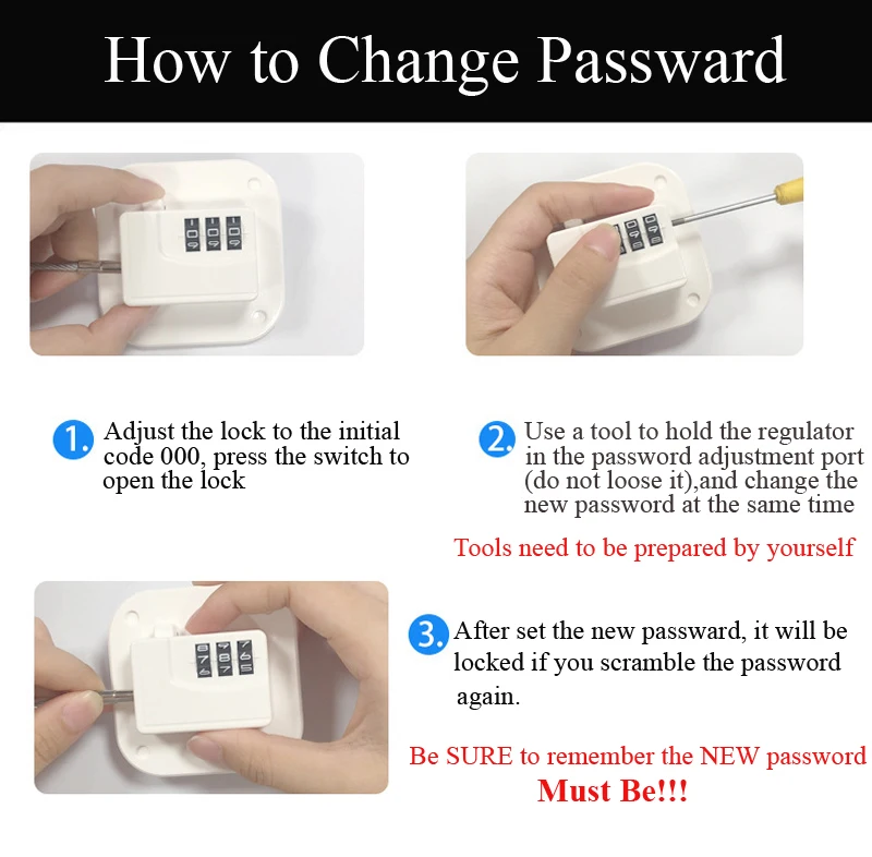 Password Baby Safety Lock Home Security Protection Window Door Lock Key Children Kids Baby Care Refrigerator Cabinet Lock Drawer