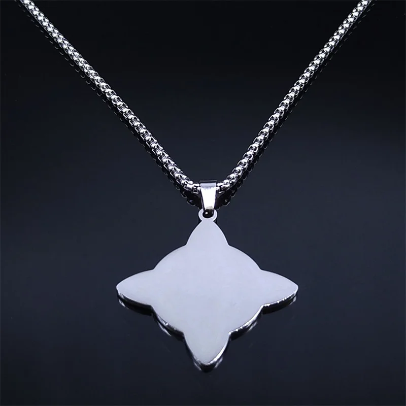 Witchcraft Celtic Witch Knot Pendant Necklace for Women Men Stainless Steel Slavic Protection Amulet Jewelry nudo de bruja N3380
