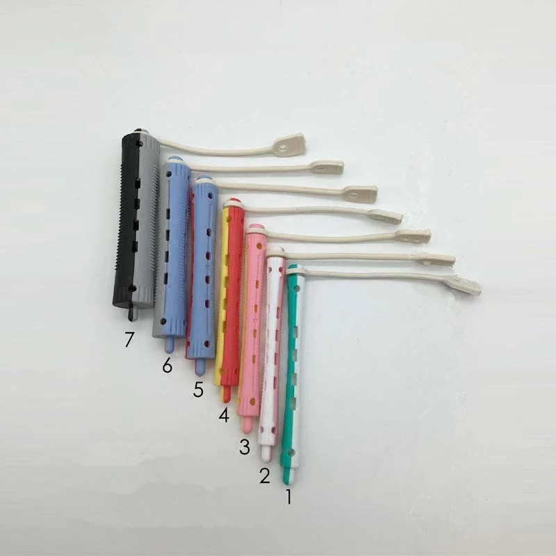 12pcs Heatless Hair Curler No Heat Hair Rollers Soft Curling Rod Pull Core Lazy Curls Flexi Rods Wave Formers Hair Styling Tools