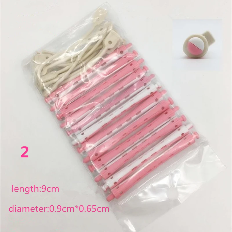 12pcs Heatless Hair Curler No Heat Hair Rollers Soft Curling Rod Pull Core Lazy Curls Flexi Rods Wave Formers Hair Styling Tools