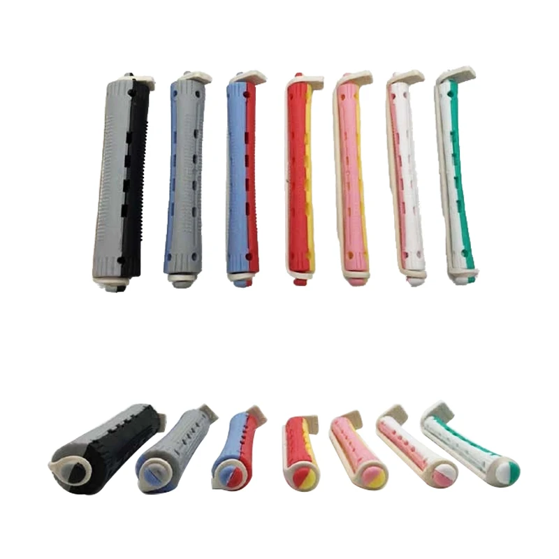 12pcs Heatless Hair Curler No Heat Hair Rollers Soft Curling Rod Pull Core Lazy Curls Flexi Rods Wave Formers Hair Styling Tools
