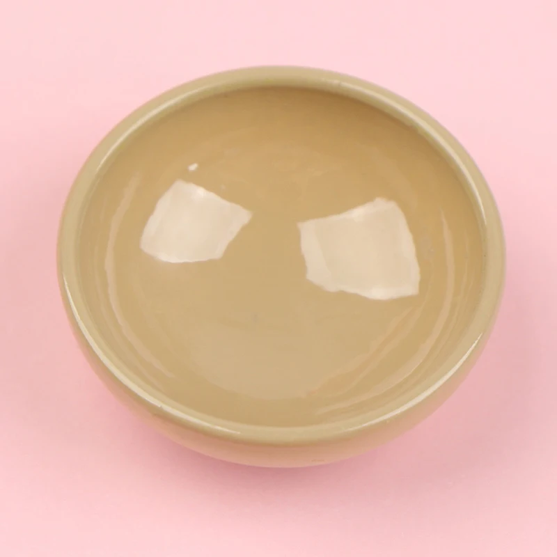 10pcs Dollhouse Miniature Bowl Dish Round Mini Cutlery Toy 1/12 Scale Doll House Kitchen Dinning Accessory