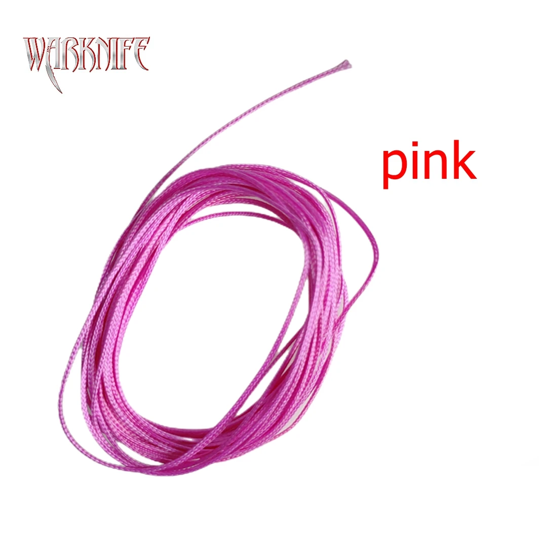 Warknife 16 Strands 10m/lot PE Braid Fishing Line Super Strong Hollow Core Rope for Jig Assist Hook Rigging Diving Spear Fishing
