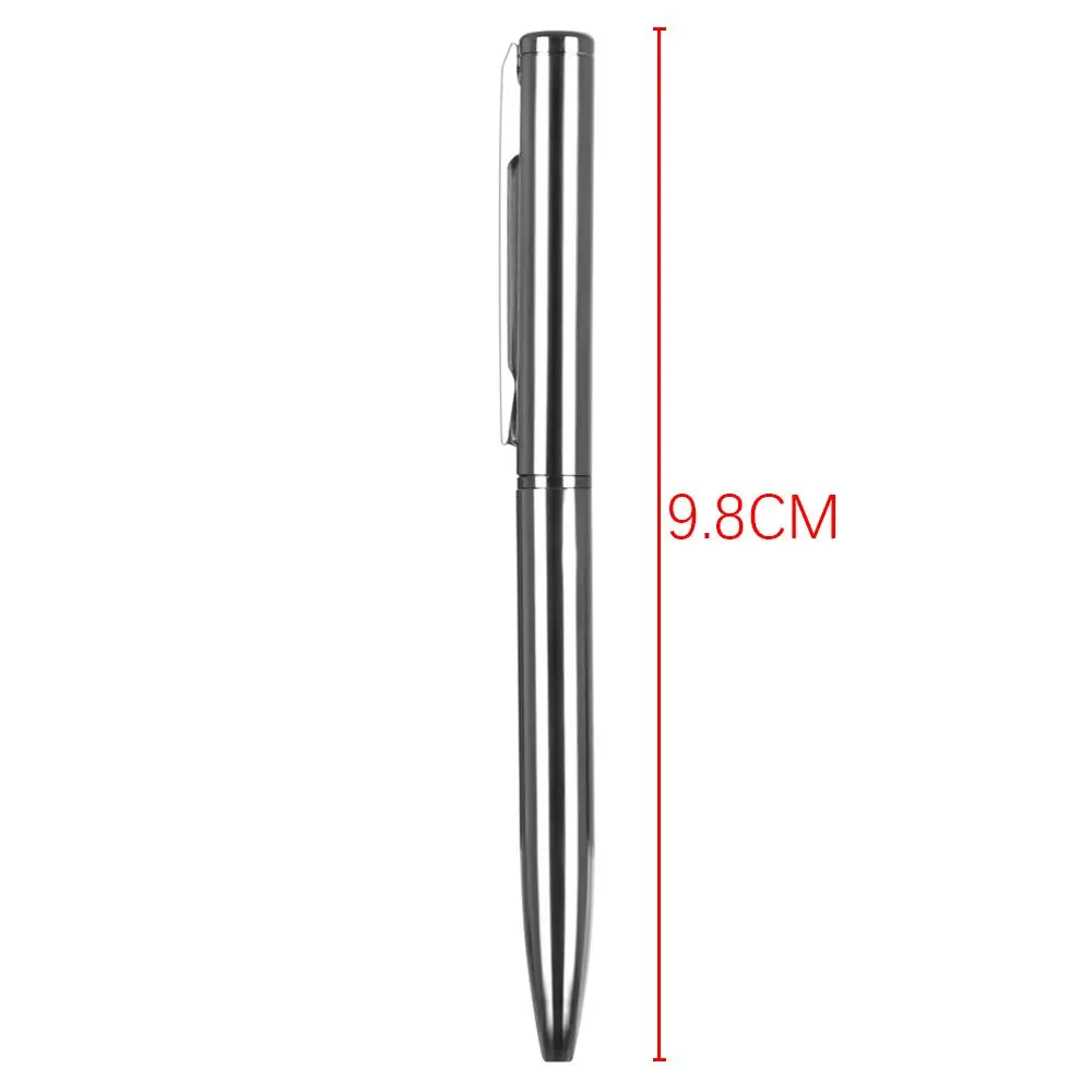1 PC Mini Portable Waterborne Metal Ballpoint Pen Multiple Color Refills Signature Pen Advertising Pen Office School Supplies