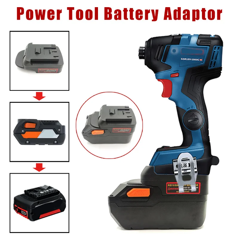 Adapter Converter For Bosch For DeWalt For Makita For Milwaukee For AEG DEVON Worx For Black Decker For Porter Cable For Hitachi