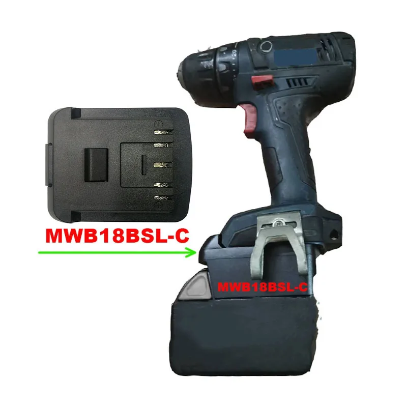 Adapter Converter For Bosch For DeWalt For Makita For Milwaukee For AEG DEVON Worx For Black Decker For Porter Cable For Hitachi