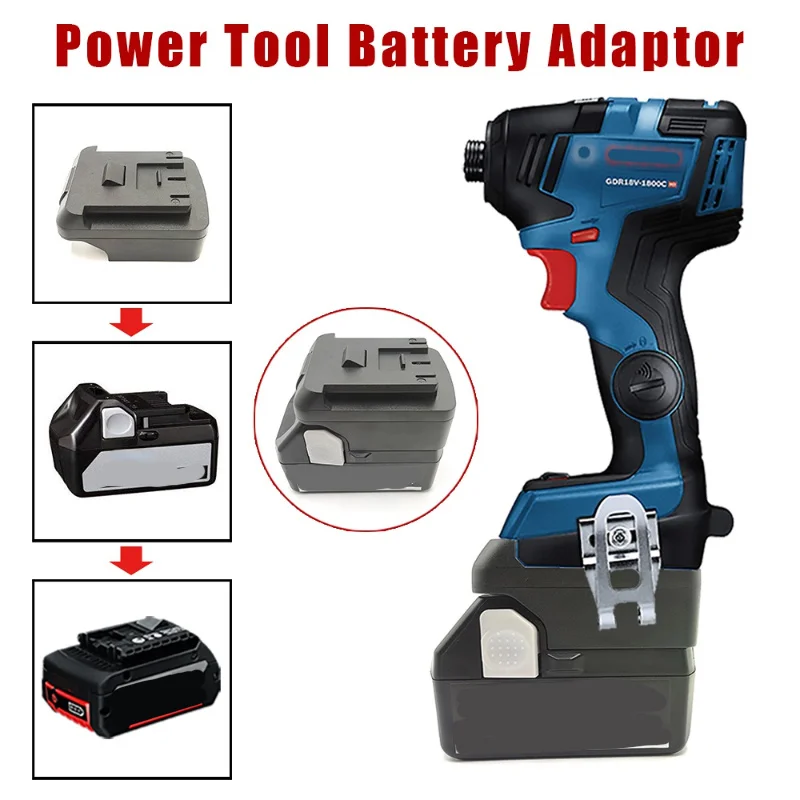 Adapter Converter For Bosch For DeWalt For Makita For Milwaukee For AEG DEVON Worx For Black Decker For Porter Cable For Hitachi