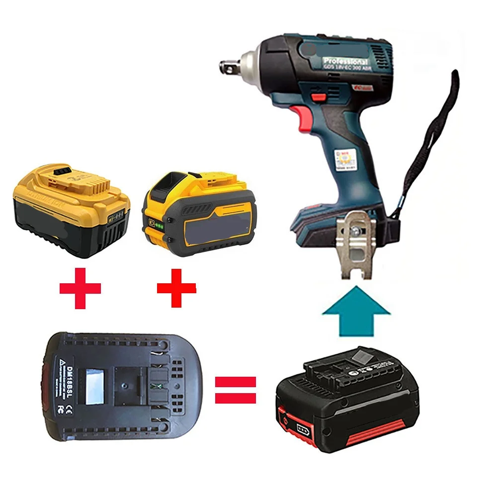 Adapter Converter For Bosch For DeWalt For Makita For Milwaukee For AEG DEVON Worx For Black Decker For Porter Cable For Hitachi