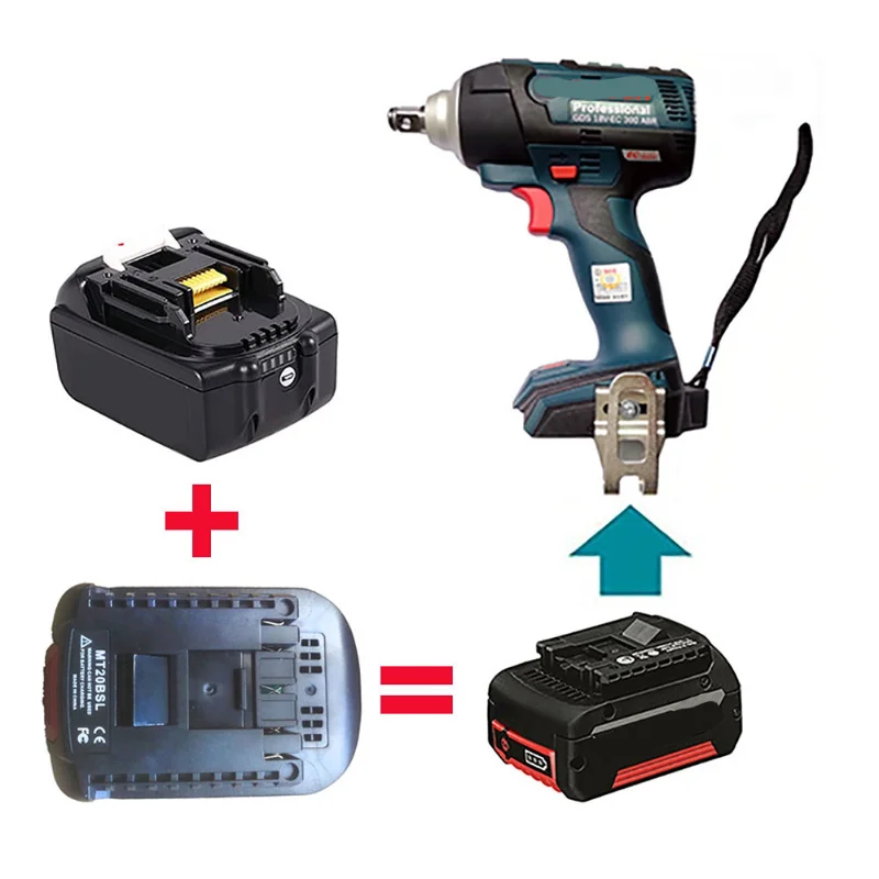 Adapter Converter For Bosch For DeWalt For Makita For Milwaukee For AEG DEVON Worx For Black Decker For Porter Cable For Hitachi