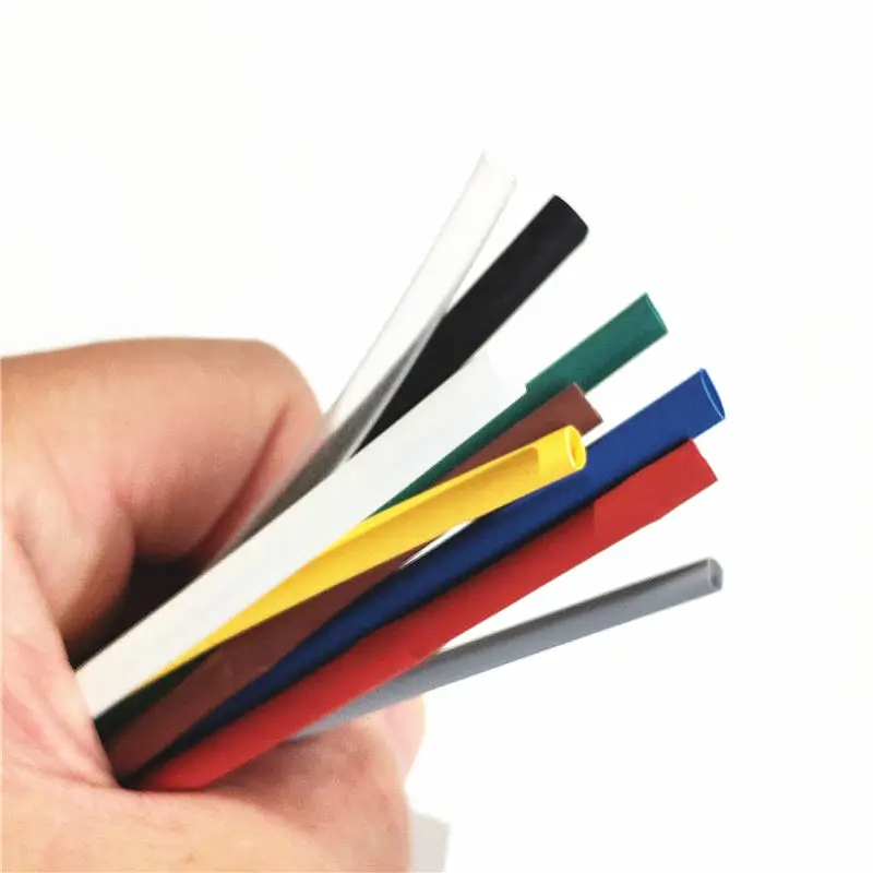 2:1 9 Colors 0.6mm 0.8mm 1mm 1.5mm 2mm 2.5mm 3mm 3.5mm 4mm 4.5mm 5mm Heat Shrink Heatshrink Tubing Tube Wire Dropshipping