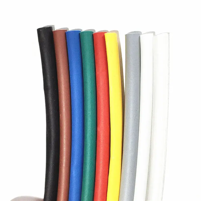 2:1 9 Colors 0.6mm 0.8mm 1mm 1.5mm 2mm 2.5mm 3mm 3.5mm 4mm 4.5mm 5mm Heat Shrink Heatshrink Tubing Tube Wire Dropshipping