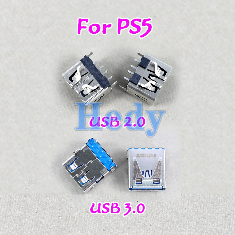 1PC Video Interface Jack Connector HDMI-Compatible For PS5 Console 3.0 2.0 USB Socket TV interface Charging SocketV1 V2 V3