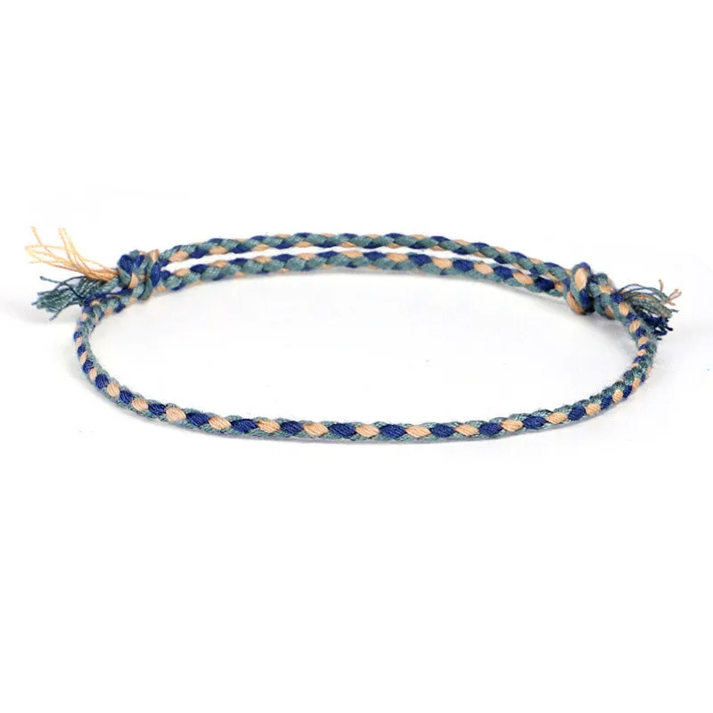 New Style 925 Tibetan Silver C-Bracelets For Women Men Classic Hand-woven Multi-layer Combination Accessory 3Set Gifts 2024