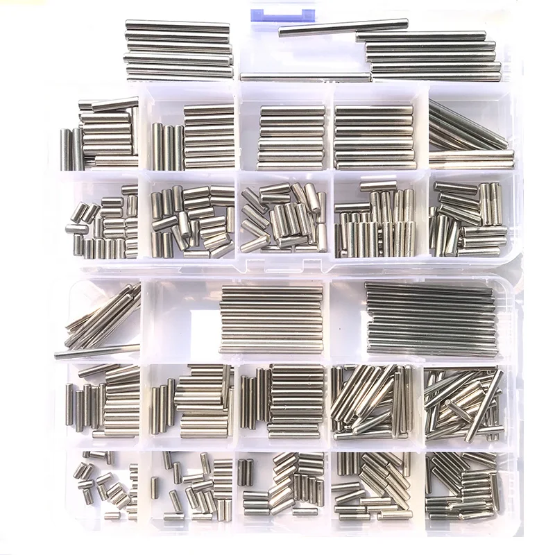 Stainless Steel Cylindrical Pin M1 M1.5 M2 M2.5 M3 M4 M5 M6 M8 Locating Dowel Fixed Shaft Solid Fixing Lock Pin Metal Rod Set