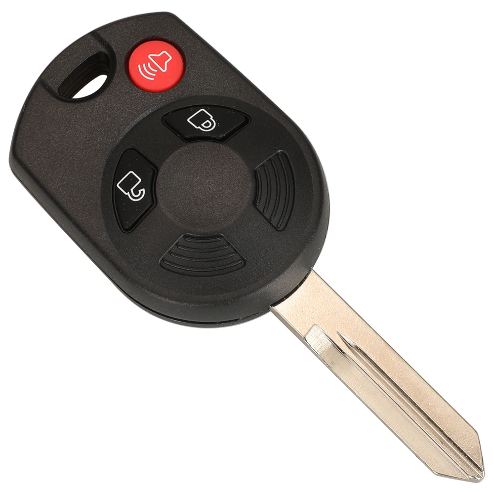Jingyuqin 3/4 BTN Remote Car Key Fob 315/433Mhz ID63 Chip OUCD6000022 For Ford C-Max Edge Escape Focus Lincoln Mazda Mercury