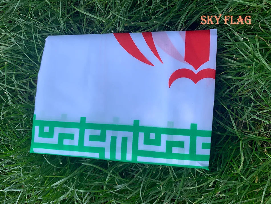 (SKY FLAG)90*150cm hanging polyester Iran Flag For home Decoration
