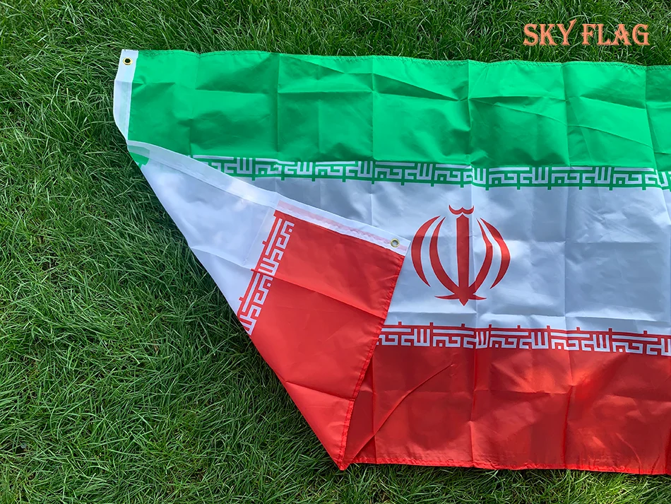 (SKY FLAG)90*150cm hanging polyester Iran Flag For home Decoration