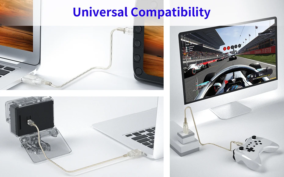 Mini USB Cable Short USB 2.0 A Male to USB Mini-B Data Charger Cable Mini USB Connector Cable for MP3 Mp4 Camera