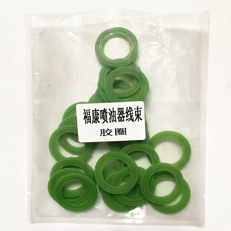 For Foton Cummins Injector Wiring Harness Assembly 4-pin Plug Socket,And Injector Rubber Ring. High Quality Accessories