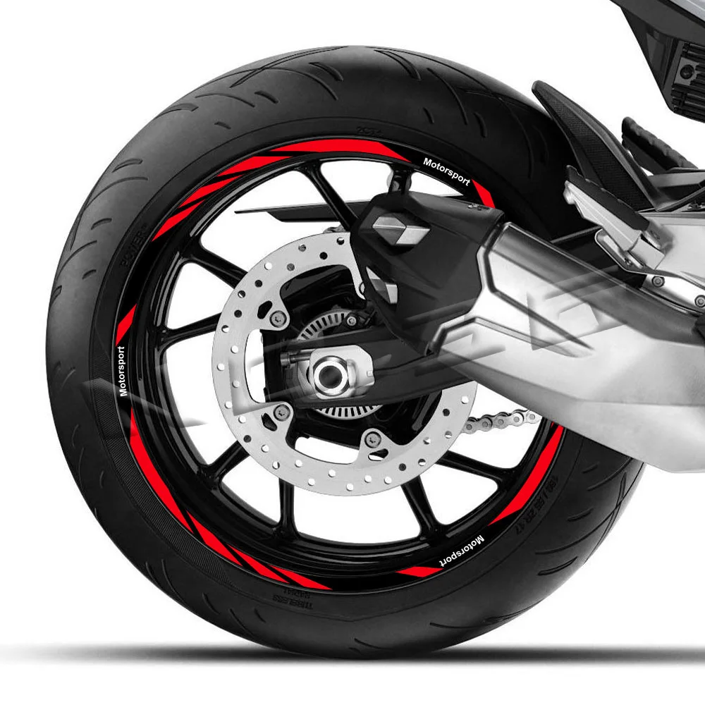 For R1250RS F900R/XR F800R S1000XR/RR/R R nine t R1200R G310R K600GTL Motorcycle Wheel Sticker Rim Stripe Decal Accessories