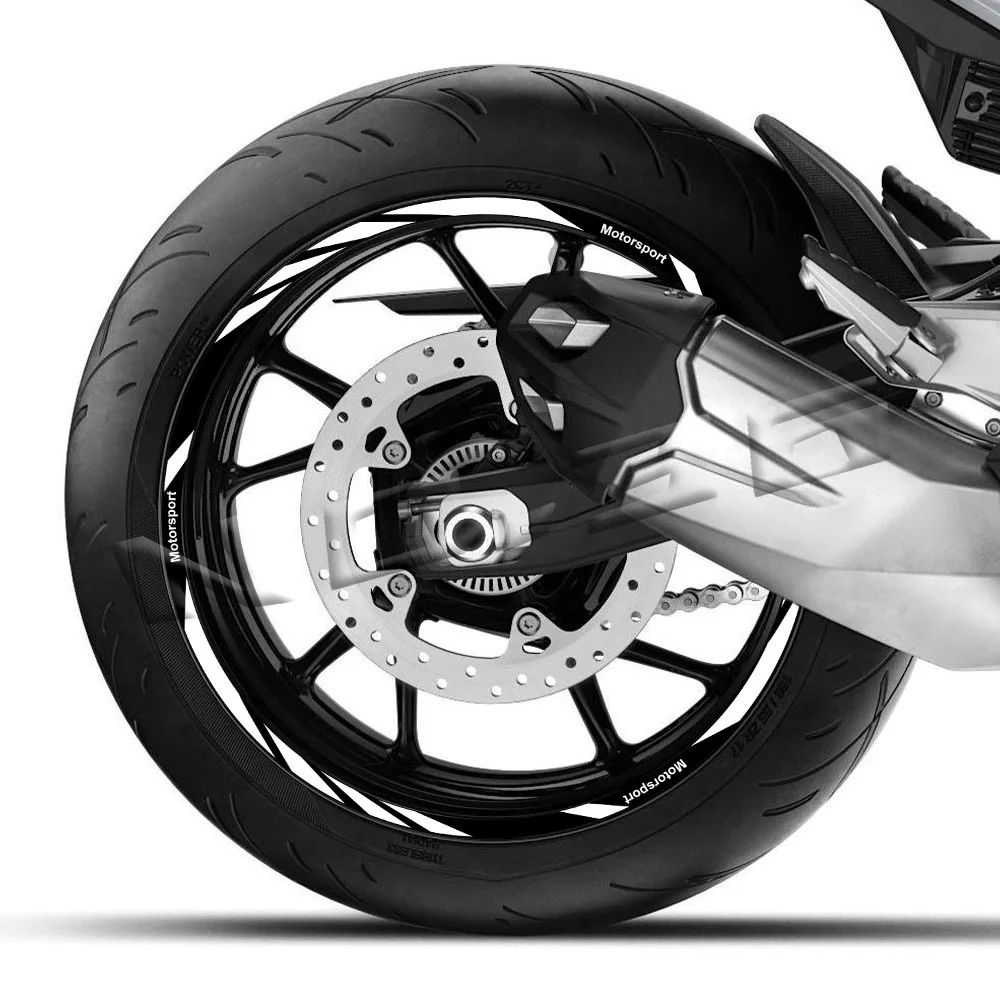 For R1250RS F900R/XR F800R S1000XR/RR/R R nine t R1200R G310R K600GTL Motorcycle Wheel Sticker Rim Stripe Decal Accessories