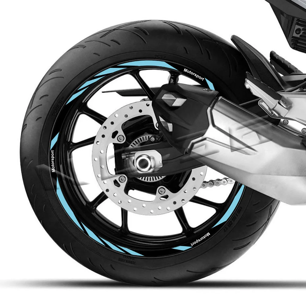 For R1250RS F900R/XR F800R S1000XR/RR/R R nine t R1200R G310R K600GTL Motorcycle Wheel Sticker Rim Stripe Decal Accessories
