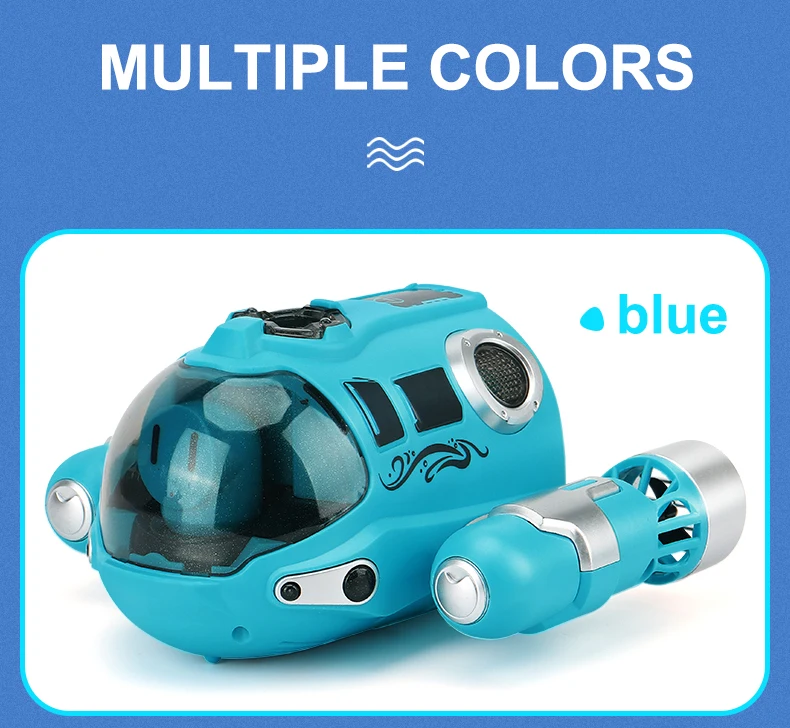 2.4GHz Rc Boat Toys Remote Control Boat Waterproof Spray Swimming Pool Bathing RC Steamboat For Boys And Girls Children's Gift