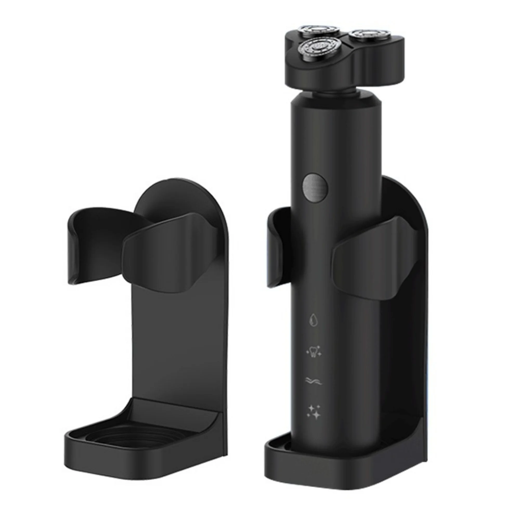 Shaver Rack Electric Toothbrush Holder Bathroom Men Razor Beauty Equipment Storage Holder Self-Adhesive Hook